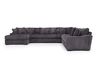 Casper Extra Large Tux Sofa Ch, Front