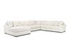 Casper Extra Large Tux Sofa Ch, Angle