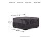 Casper Storage Ottoman, Angle