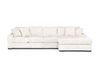 Casper Sofa Chaise Sectional, Front