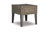 Chazney End Table, Angle