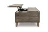 Chazney Lift Top Cocktail Tabl, SideOpen