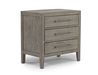 Chloe Nightstand in Gray Angled