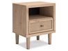Cielden Nightstand, Angled
