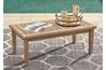 Clare View Patio Coffee Table, Styled
