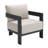 Costa Outdoor Accent Chair, Angle