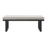 Costa Outdoor Bench, Front