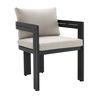 Costa Outdoor Table & 4 Chairs, SideAngle