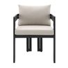 Costa Outdoor Table & 4 Chairs, FrontSide