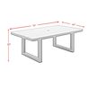 Costa Outdoor Table, 