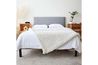 Cotton Weighted Coverlet, Styled