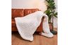 Cotton Weighted Coverlet, Styled