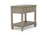 Country Side Canopy Bed & Dres, SideAngle