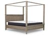 Country Side Canopy Bed & Dres, AngledSideAngle