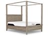 Country Side Canopy Bed & Dres, AngledSideAngle