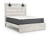 Dallas Panel Bed With Lights &, Angle