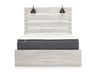 Dallas Panel Bed With Lights &, Front