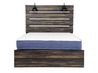 Dallas Panel Bed, Angled