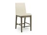 Dapper Round Counter Height Dining Table & 4 Stools in Gray, Image 3