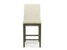 Dapper Round Counter Height Dining Table & 4 Stools in Gray, Image 4