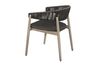 Dermott Outdoor Side Chair, SideBackAngled