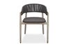 Dermott Outdoor Side Chair, FrontSide