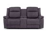 Diamond Reclining Console Love, Front