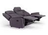Diamond Reclining Sofa, AngledOpen