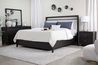 Easton Upholstered Bed, Styled