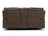 Estilo 2 Power Console Loveseat in Brown, Image 5