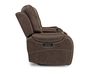 Estilo 2 Power Console Loveseat in Brown, Image 4