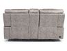 Estilo 2 Power Console Loveseat in Gray, Image 5