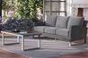Fiji Patio Sofa, Styled