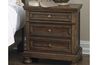 Flynnter Nightstand, Styled