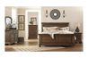 Flynnter Panel Bed, Styled