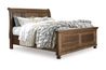 Flynnter Sleigh Bed, Angle