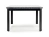 Francisco Square Counter Height Dining Table in Gray, Image 2