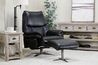 Geneva Chair & Ottoman, Styled