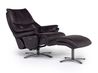 Geneva Chair & Ottoman,  ReclinedAngle