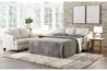 Genoa Queen Sleeper Sofa, Styled