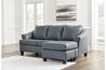 Genoa Sofa Chaise, Styled