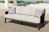 Genova Outdoor Sofa, Styled