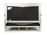 Glendale Panel Bed in Platinum, Queen, Image 4