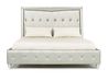 Glendale Panel Bed in Platinum, Queen, Image 2