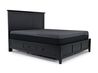 Grace Storage Bed & Dresser & , Angle