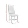 Gramercy Side Chair, Back
