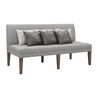 Gramercy Dining Bench, AngledAngle