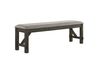 Gulliver Dining Bench, AngledAngle