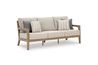 Hallow Creek Patio Sofa, Angle