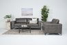 Hank Sofa & Loveseat, Styled